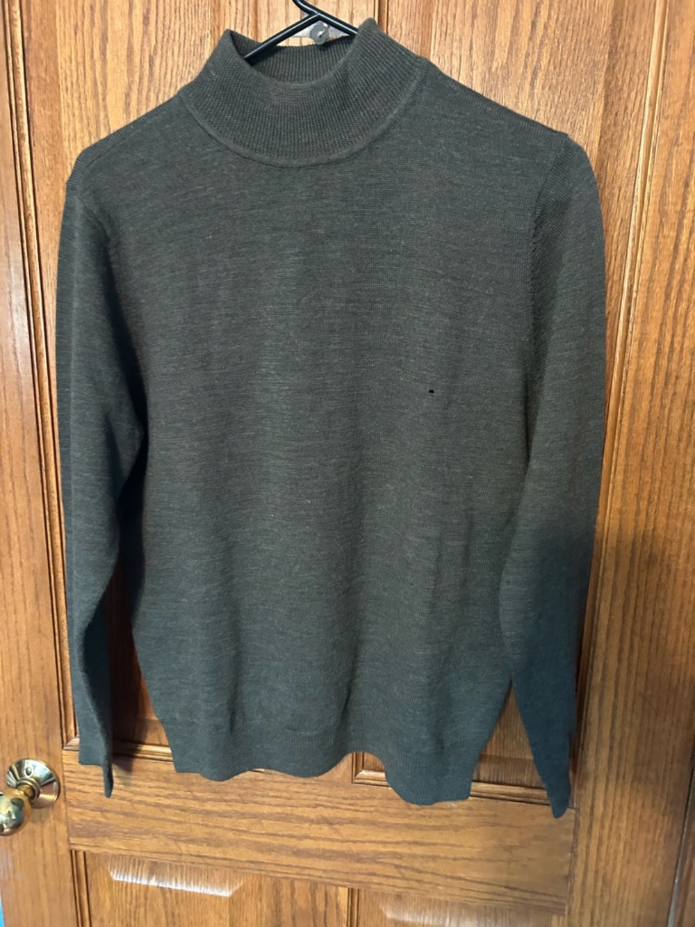Charter Club Men's Forest Green Turtleneck Sweater
